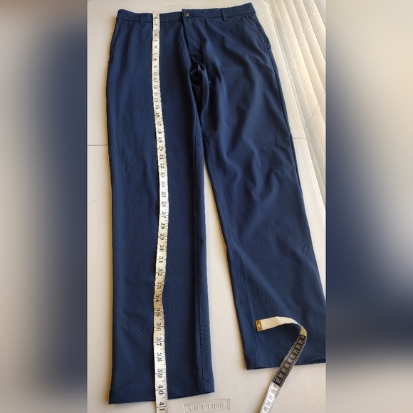 Lululemon ABC Men's Active Golf Matte Front Casual Classic Pants Size 32 - Picture 14 of 16